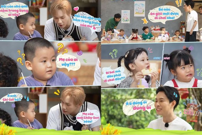 JSOL, HURRYKNG "xịt keo" khi bị các nhóc tì "bắt bẻ".