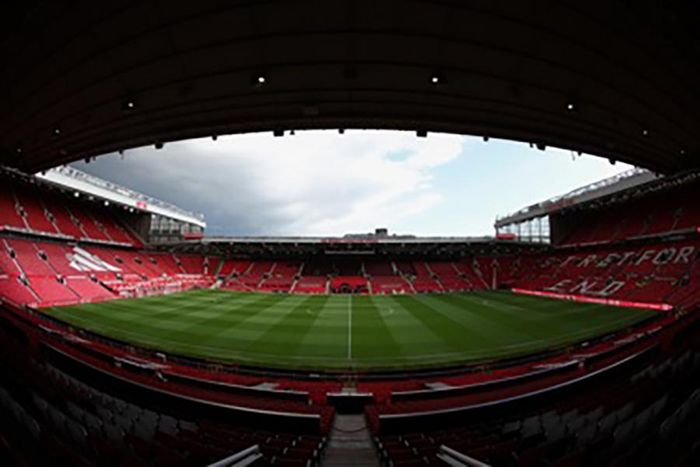 Sân Old Trafford của Manchester United. ẢNH: EPA