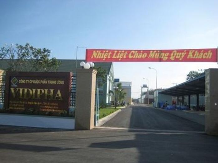  Công ty Cổ phần Dược phẩm Trung ương Vidipha cùng bị phạt 125 triệu đồng. Ảnh: Vidipha. 