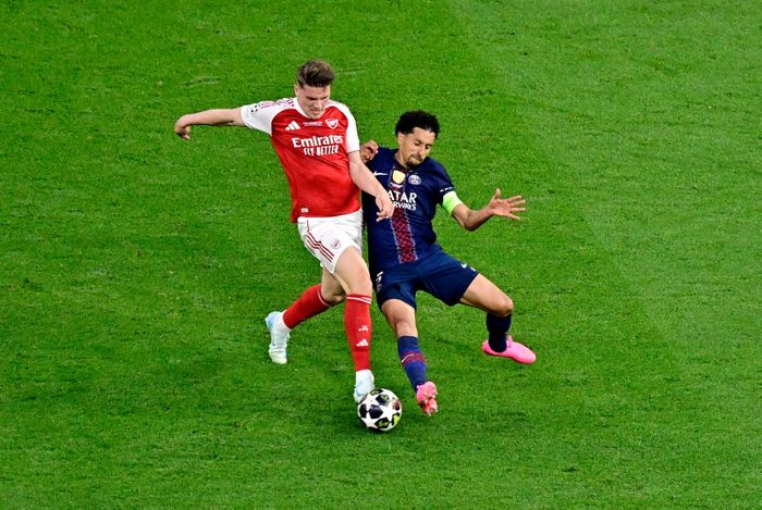 Gyokeres gặp khó khăn trong việc bắt nhịp với trận chung kết Champions League.