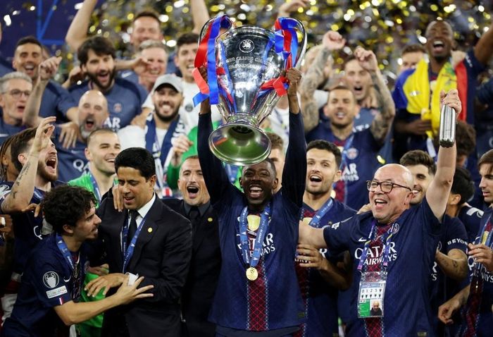 PSG vô địch Champions League hai lần liên tiếp.