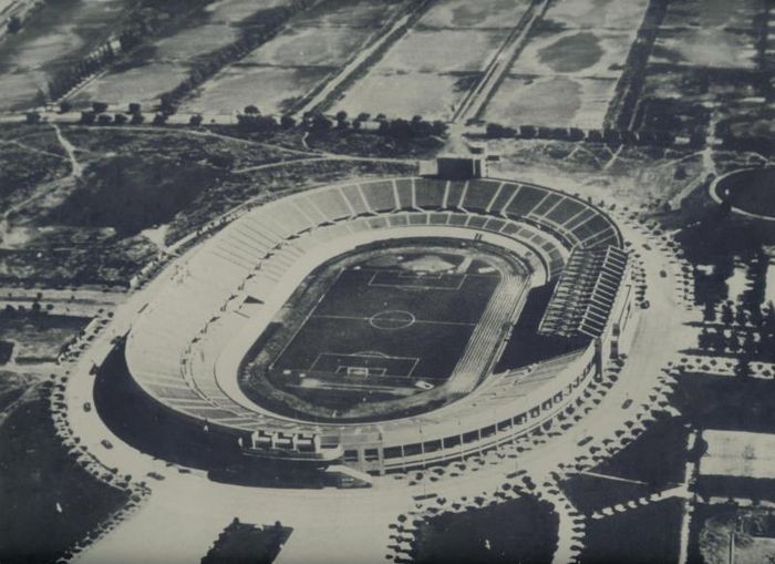 Sân vận động Estadio Nacional - nơi chứng kiến Brazil bảo vệ thành công ngôi vương thế giới lần thứ hai liên tiếp