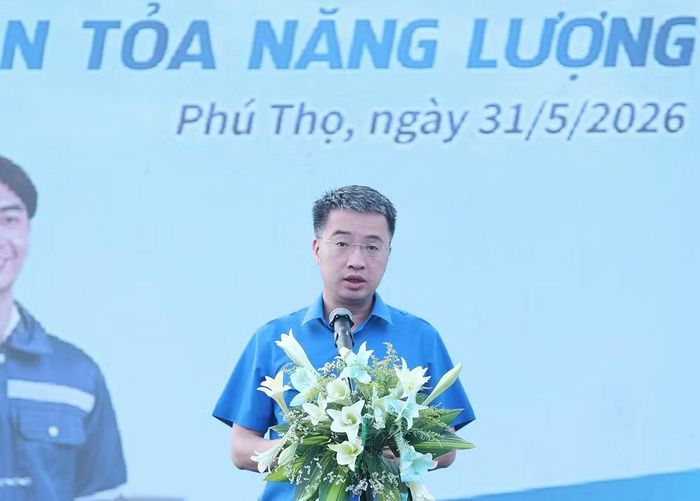 Đồng chí Nguyễn Tường Lâm phát biểu khai mạc Ngày hội.