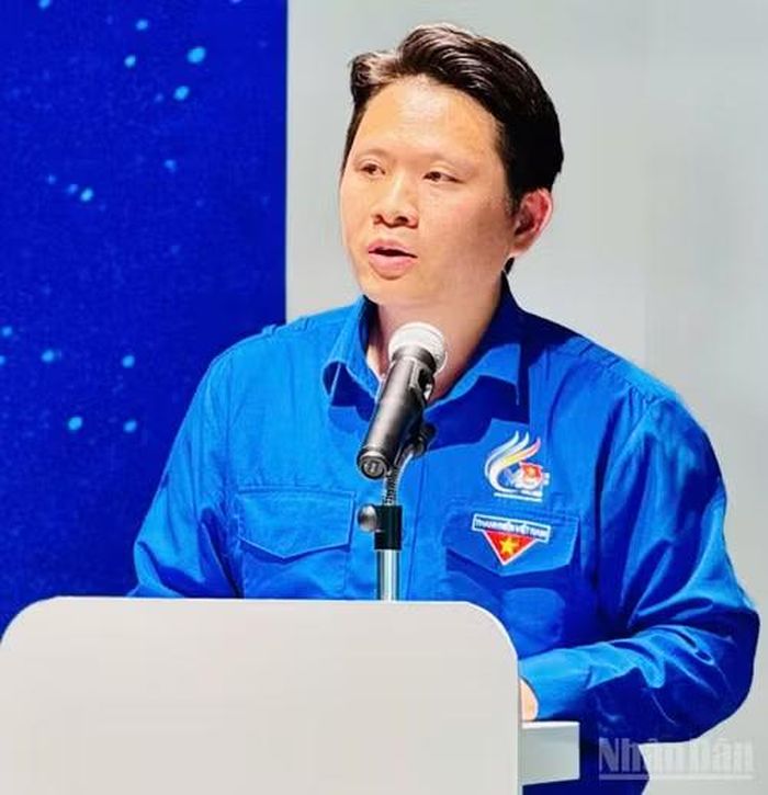 Đồng chí Nguyễn Anh Tú, Phó Bí thư Đoàn Thanh niên Bộ Tài chính. (Ảnh: HNV)
