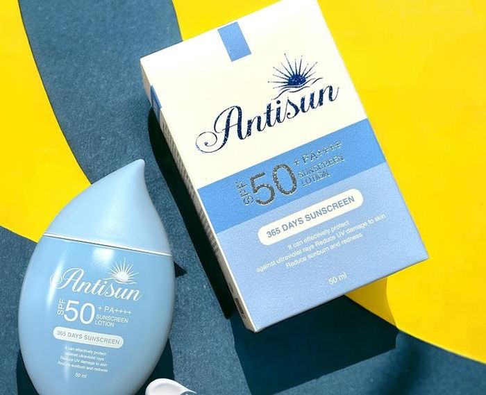 Thu hồi kem chống nắng Antisun, số lô 0124DH
