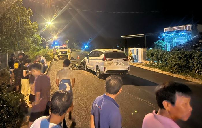 Vụ tai nạn khiến một người nguy kịch.