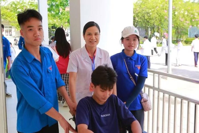 Thí sinh Nguyễn Đắc Hải được quan tâm đặc biệt khi dự thi bởi nhiều lực lượng.