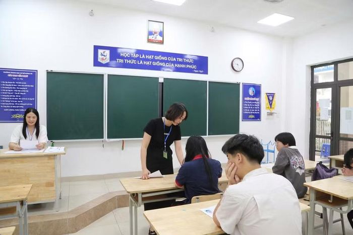 Kỳ thi vào lớp 10 Hà Nội năm 2026. Ảnh: Đăng Chung.