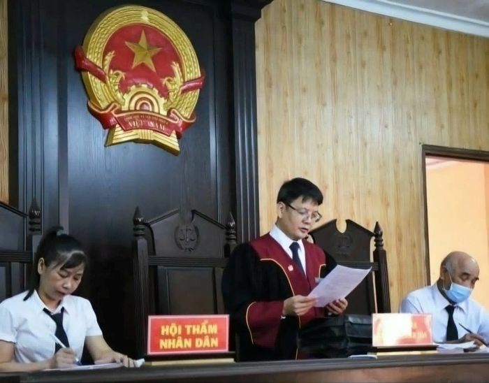 Ông An Văn Khoái, Phó Chánh án TAND khu vực 11 - Hải Phòng.