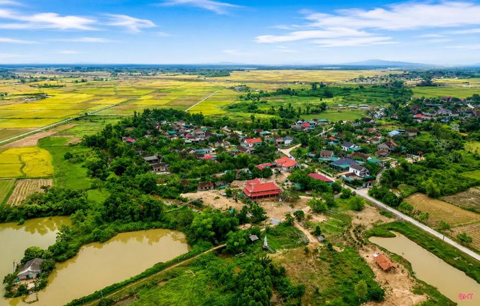 Toàn cảnh chùa Vĩnh (thôn Liên Tân, xã Đồng Lộc).