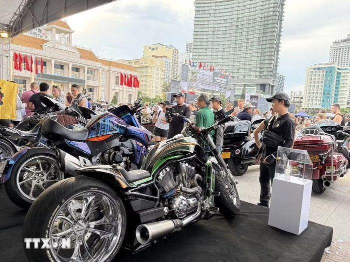 Castrol Superbike Fest 2026 tạo điểm nhấn mới cho du lịch Khánh Hòa. (Ảnh Đặng Tuấn/TTXVN)