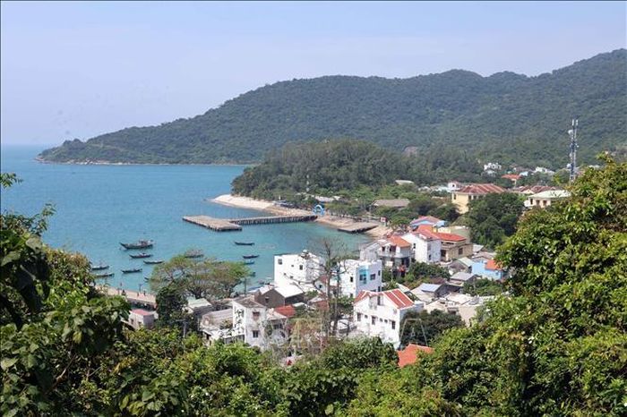 Nhịp sống bình yên ở đảo Cù Lao Chàm, thành phố Đà Nẵng. Ảnh: Đỗ Trưởng/TTXVN.