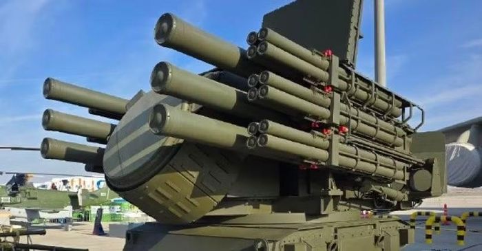 Hệ thống phòng không Pantsir-SMD-E. Ảnh: MW.