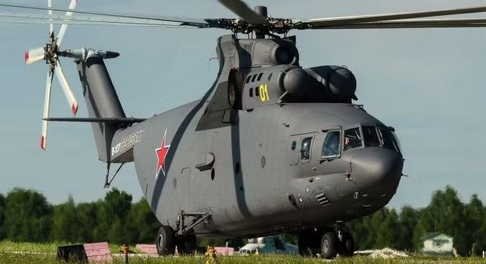 Trực thăng hạng nặng Mi-26. Ảnh: MW.
