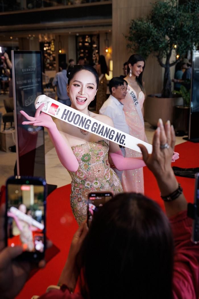 Hương Giang nhận được nhiều tình cảm từ công chúng sau khi khép lại hành trình đi thi MGI All Stars. Ảnh: FBNV