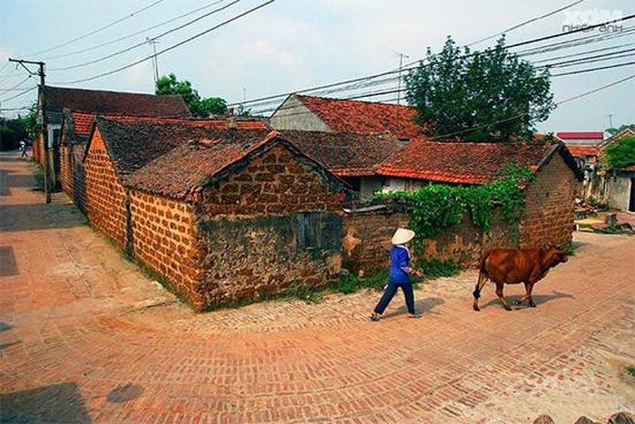 Vẻ đẹp cổ xưa ở làng cổ Đường Lâm.