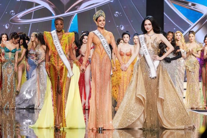 Hương Giang vẫn được giữ nguyên danh hiệu Á hậu 2 MGI All Stars sau thông báo đính chính từ ban tổ chức.