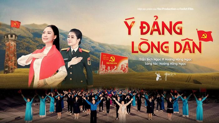 MC "Ý Đảng - lòng Dân" của Hoàng Hồng Ngọc và Bích Ngọc