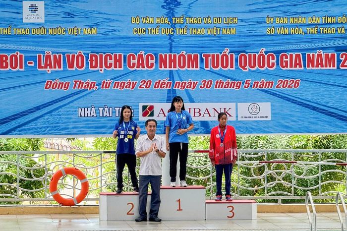 Đội tuyển Bơi Thanh Hóa giành 2 HCV, 3 HCB và 3 HCĐ tại giải năm nay.