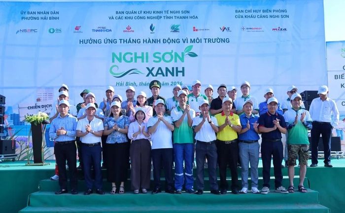 Chương trình “Nghi Sơn xanh 2026” do Ban Quản lý KKT Nghi Sơn và các Khu công nghiệp tỉnh Thanh Hóa chủ trì, với sự đồng hành của 10 doanh nghiệp lớn đang hoạt động trong KKT Nghi Sơn.