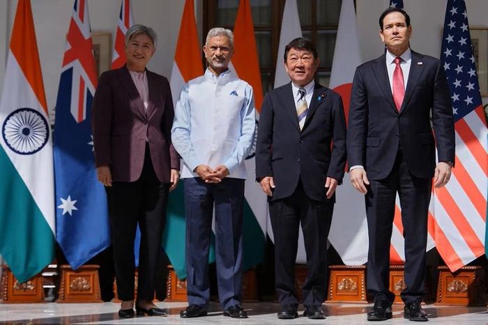 Ấn Độ khẳng định Bộ Tứ không nhằm chống lại bất kỳ quốc gia nào. Ảnh: Reuters.
