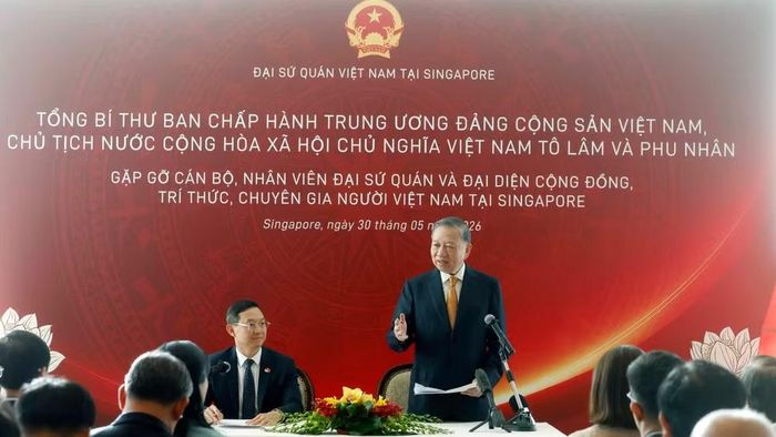 Tổng Bí thư, Chủ tịch nước Tô Lâm phát biểu. Ảnh: TTXVN
