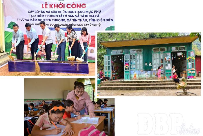 Một trong những khó khăn lớn hiện nay tại Sín Thầu là cơ sở vật chất trường lớp chưa đảm bảo, xã đề xuất sắp xếp phải theo lộ trình phù hợp, linh hoạt.
