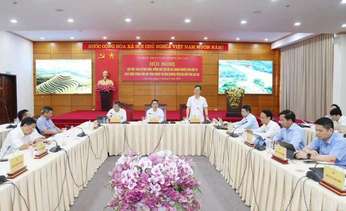 Lào Cai chủ động tháo gỡ khó khăn, vướng mắc cho doanh nghiệp trong lĩnh vực công nghiệp và khai khoáng trên địa bàn nhằm duy trì sản xuất.