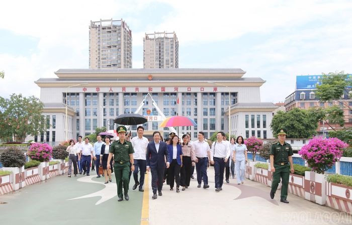 Đoàn đại biểu tỉnh Lào Cai kết thúc tốt đẹp chuyến thăm và làm việc tại tỉnh Vân Nam (Trung Quốc).
