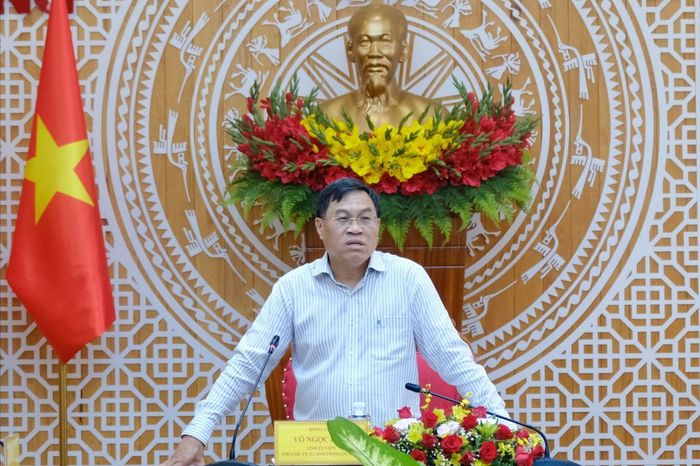 Phó Chủ tịch UBND tỉnh Lâm Đồng Võ Ngọc Hiệp chủ trì buổi làm việc với Thống kê tỉnh về chuyển đổi số vì mục tiêu tăng trưởng "2 con số"