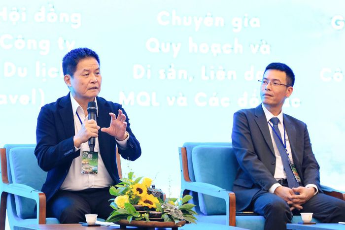 Ông Nguyễn Quốc Kỳ, Chủ tịch HĐQT Công ty Cổ phần Du lịch Vietralvel đề xuất giải pháp để du lịch Lâm Đồng phát triển nhanh và bền vững