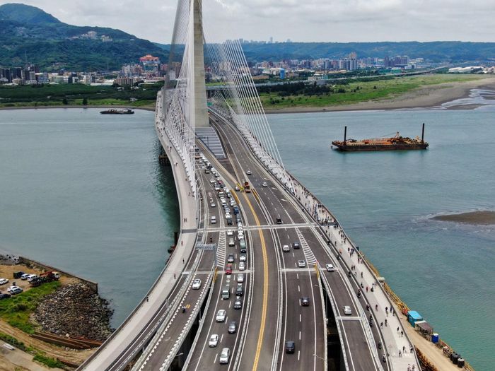 Cây cầu có tổng vốn đầu tư khoảng 400 triệu USD. Ảnh: Taiwan Today