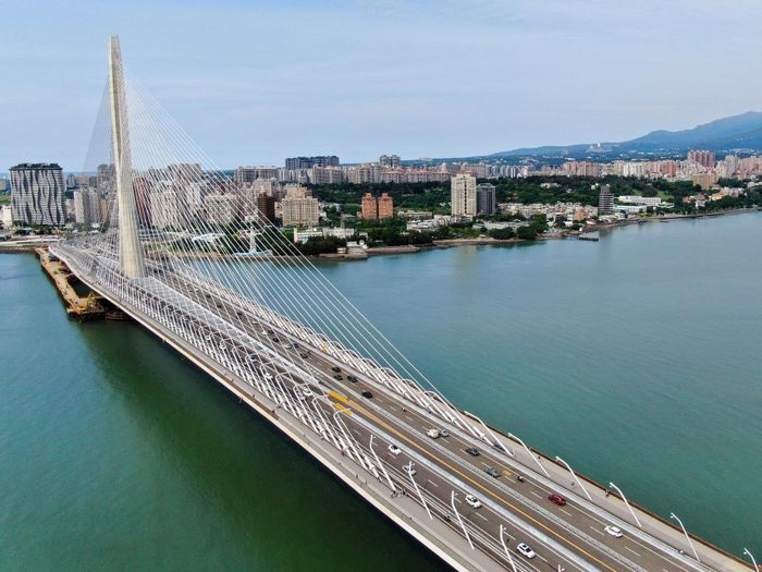Cây cầu giúp tiết kiệm khoảng 25 phút di chuyển mỗi ngày. Ảnh: Taiwan Today