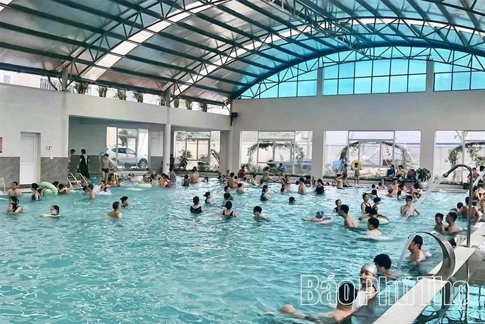 Điểm đến thu hút đông đảo du khách đến trải nghiệm sản phẩm du lịch nghỉ dưỡng, chăm sóc sức khỏe.