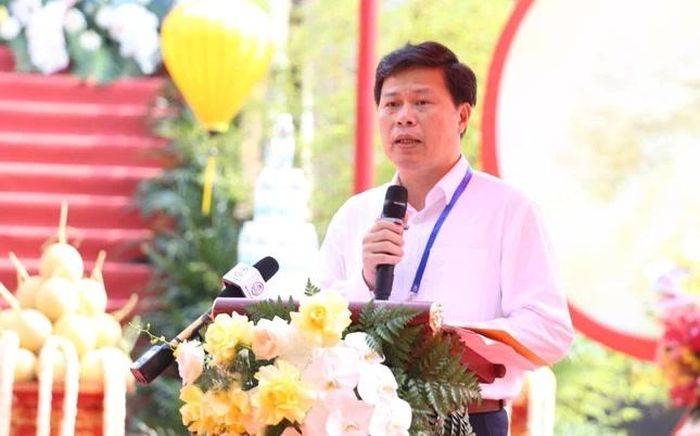 Ông Trần Quốc Toản phát biểu