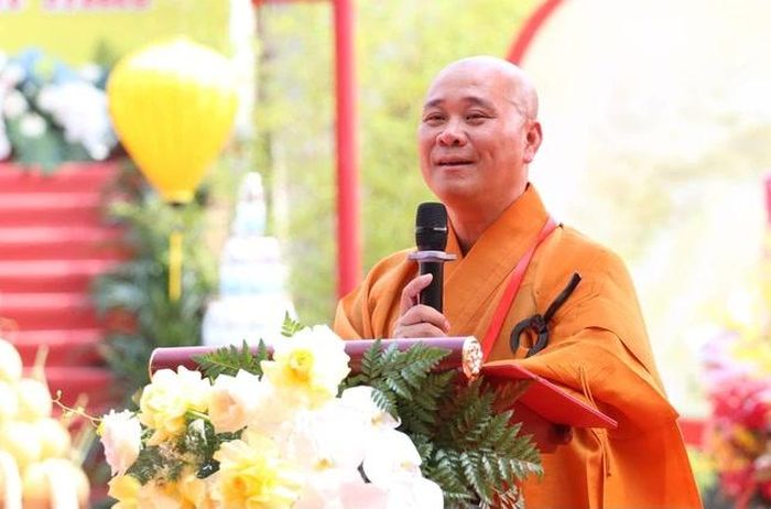 Đại đức Thích Thanh Quang cảm tạ