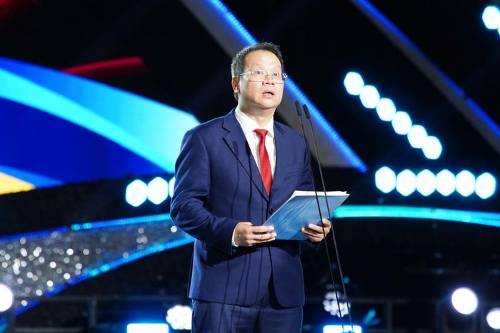Chủ tịch UBND TP. Đà Nẵng Nguyễn Mạnh Hùng phát biểu khai mạc DIFF 2026