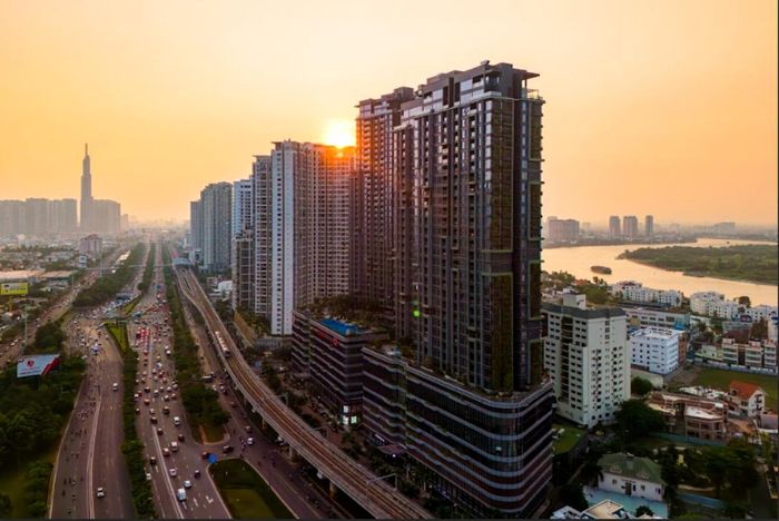 Bất động sản cao cấp tại khu Đông TP HCM, dọc tuyến metro số 1. Ảnh: Masterise Homes