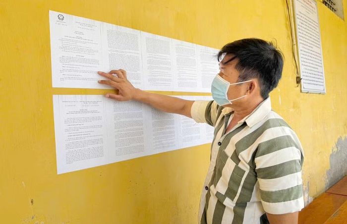 Quy định về đặc xá năm 2026 được các Trại tạm giam Công an tỉnh Cà Mau niêm yết để phạm nhân nắm, thực hiện.