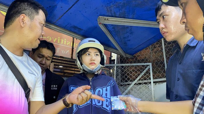 Trinh sát CAP.Thủ Đức phát hiện và bắt giữ Nguyễn Tuấn Anh, Hồ Ngọc Trinh đang cất giữ chất cấm trong người