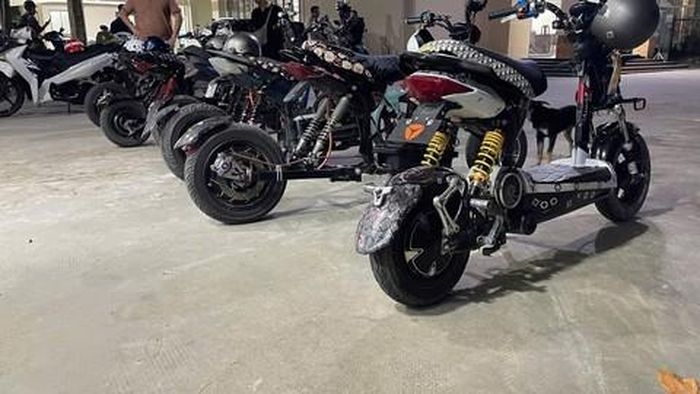Xe "độ" được thu giữ