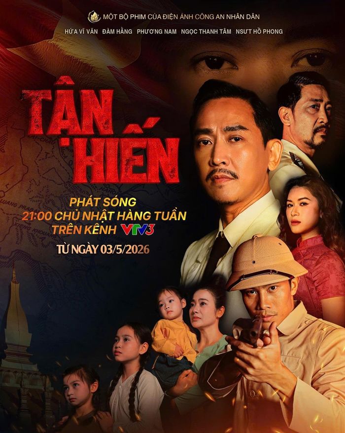 Phim Tận hiến tôn vinh sự hy sinh thầm lặng của những chiến sĩ tình báo thuộc lực lượng CAND