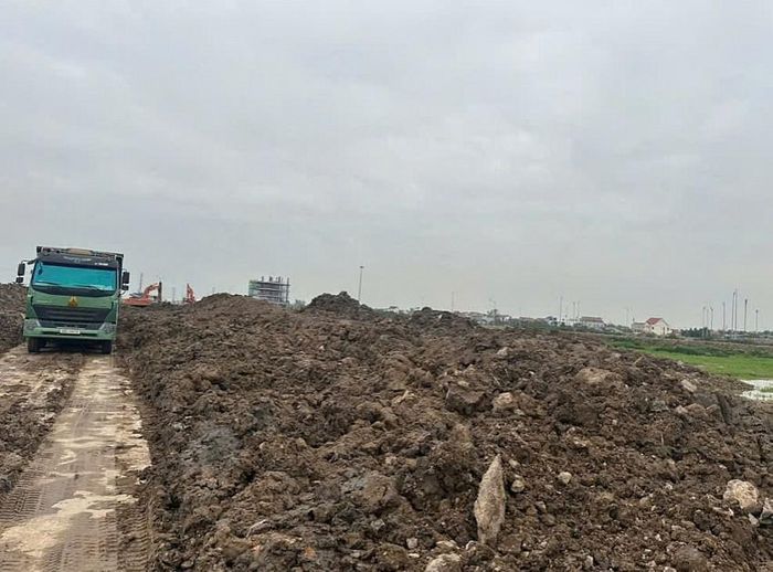 Hiện trường vụ việc tại thời điểm kiểm tra. (Ảnh: Công an Hưng Yên).