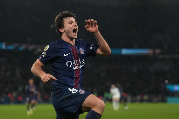 Joao Neves đại diện cho tinh thần chiến thắng của PSG. (Nguồn: AP)
