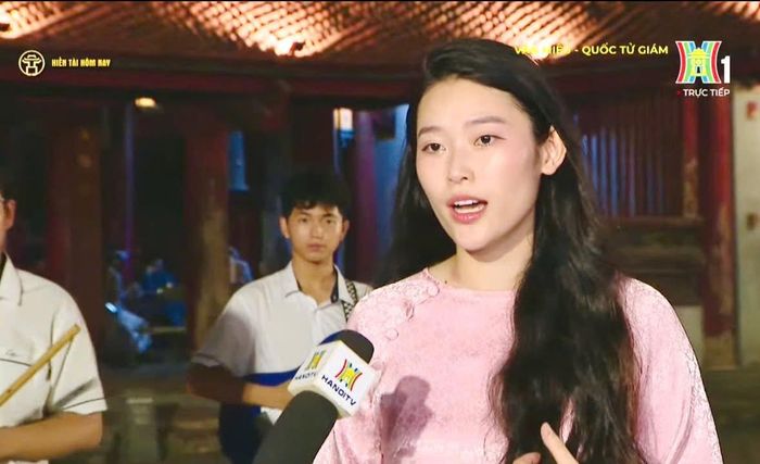 Chị Nguyễn Mai Anh, Bí thư Đoàn Thanh niên phường Đống Đa. Ảnh: PV