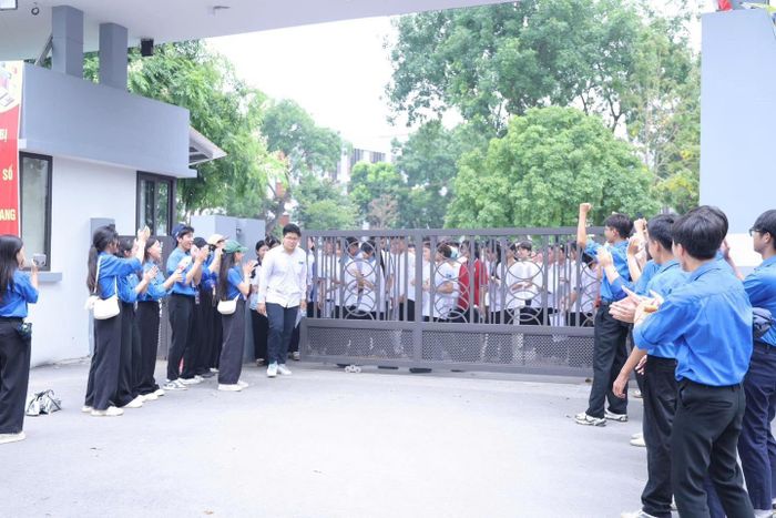 Trong cả 3 buổi thi, xã Thiên Lộc có 860 thí sinh tham gia dự thi. Ảnh: TL
