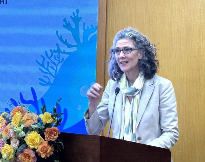 Bà Ramla Khalidi, Trưởng đại diện UNDP tại Việt Nam. Ảnh: Kiều Thoan Thu