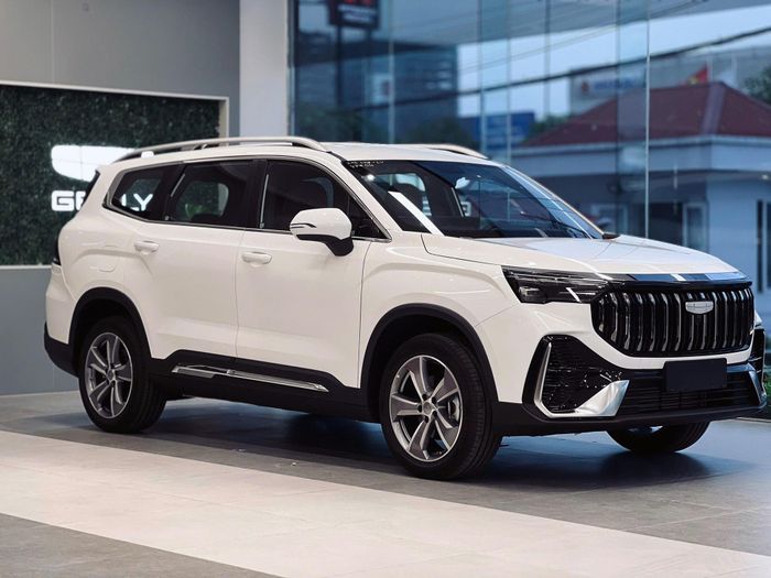 Geely Okavango trong một lần trưng bày sớm tại Việt Nam. Ảnh: PV