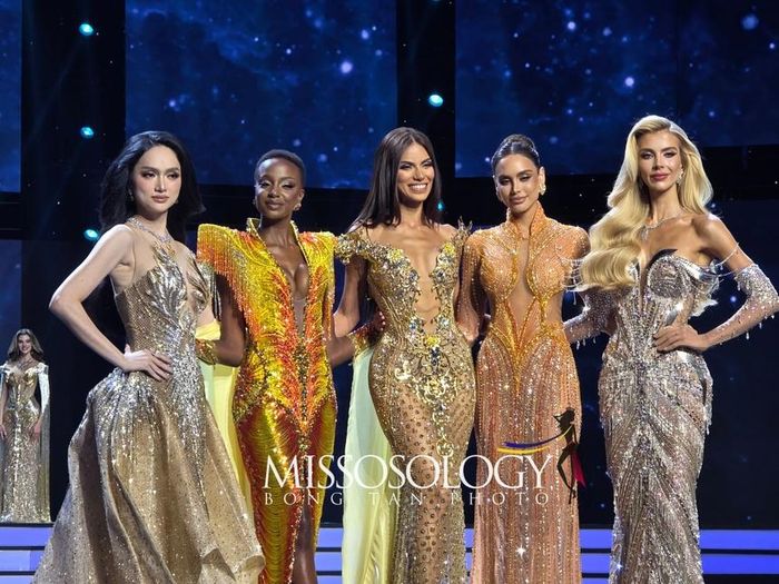 Top 5 của Miss Grand International All Stars 2026. Ảnh: Missosology.