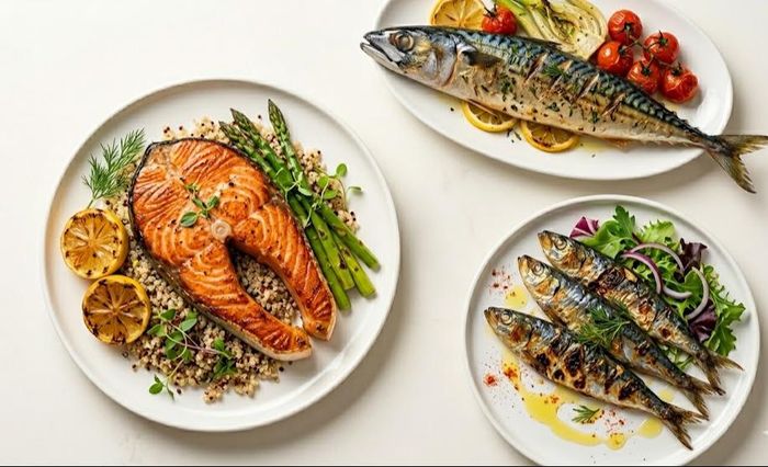 Nên kết hợp hài hòa nguồn omega-3 từ hải sản và thực vật.